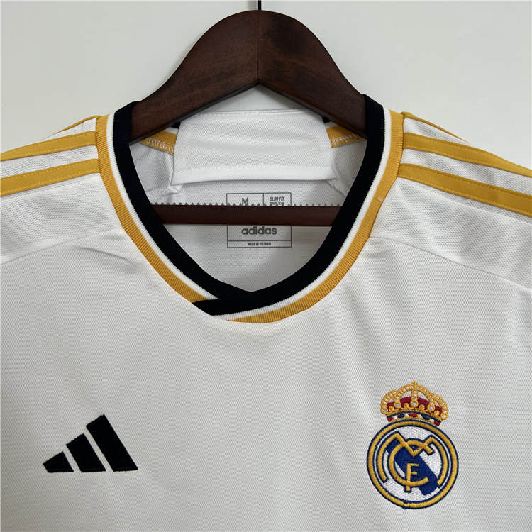 Real Madrid 23/24 Home White Soccer Jersey Football Shirt - Click Image to Close